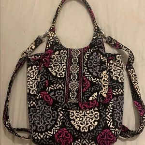 Vera Bradley Canterberry Magenta Tote/Backpack